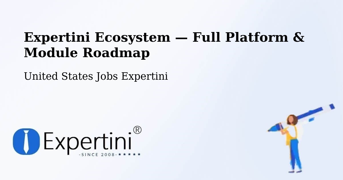 Expertini Ecosystem — Full Platform & Module Roadmap – Yukon